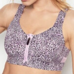 GORGEOUS Vintage Victoria’s Secret Knockout Sports Bra Size 34DD (E)  LEOPARD34F